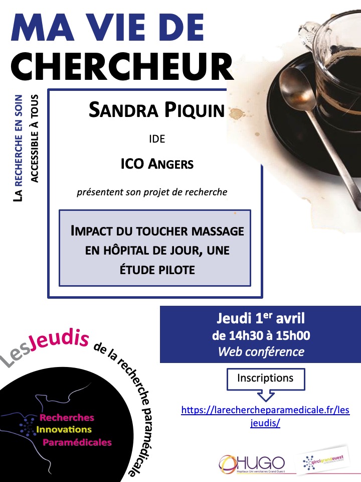 Ma vie de chercheur avril 2021