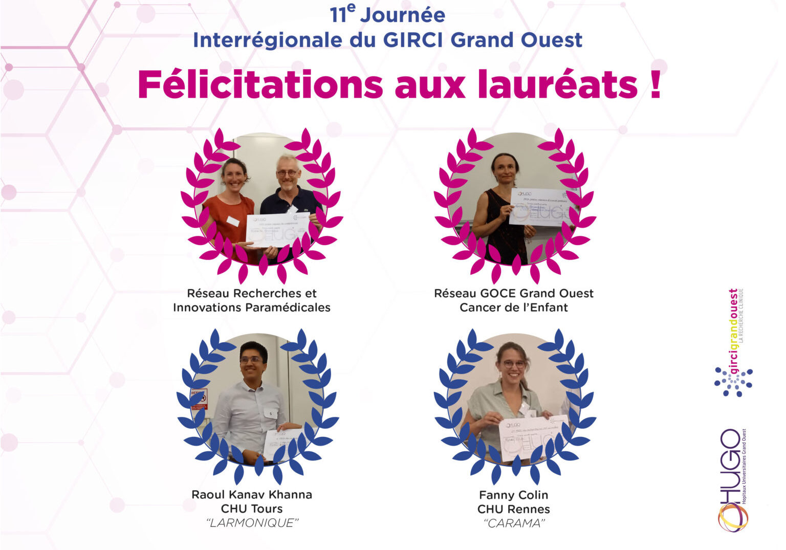 LAUREATS 11ème journée